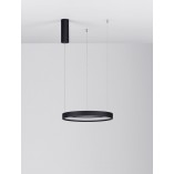 Lampa wisząca LED Bunder | Czarna, 40cm | Decolab24