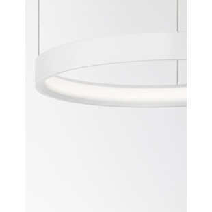 Lampa Wisząca LED Bunder 40cm Biała - Nowoczesny Design
