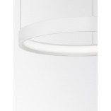 Lampa Wisząca LED Bunder 40cm Biała - Nowoczesny Design