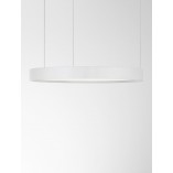 Lampa Wisząca LED Bunder 40cm Biała - Nowoczesny Design