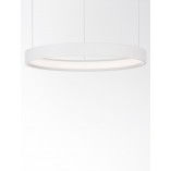 Lampa Wisząca LED Bunder 40cm Biała - Nowoczesny Design