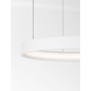 Lampa Wisząca LED Bunder 40cm Biała - Nowoczesny Design