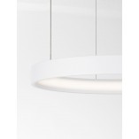 Lampa Wisząca LED Bunder 40cm Biała - Nowoczesny Design