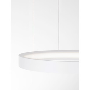 Lampa Wisząca LED Bunder 40cm Biała - Nowoczesny Design