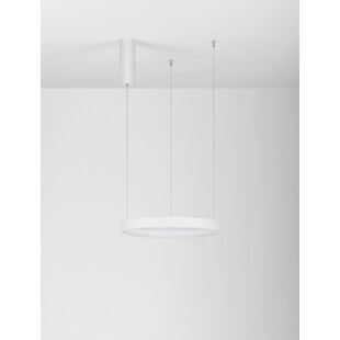 Lampa Wisząca LED Bunder 40cm Biała - Nowoczesny Design