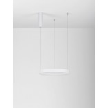 Lampa Wisząca LED Bunder 40cm Biała - Nowoczesny Design