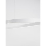 Lampa wisząca LED Ovalis 120cm biała | Decolab24
