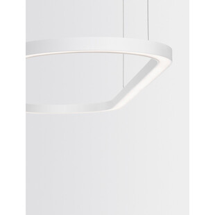 Lampa wisząca LED Ovalis 120cm biała | Decolab24