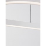 Lampa wisząca LED Ovalis 120cm biała | Decolab24