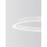 Lampa wisząca LED Ovalis 120cm biała | Decolab24