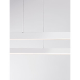 Lampa wisząca LED Ovalis 120cm biała | Decolab24