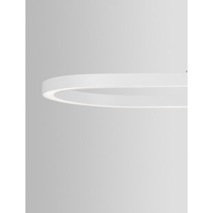 Lampa wisząca LED Ovalis 120cm biała | Decolab24