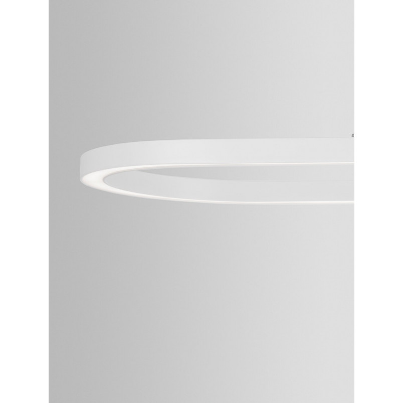 Lampa wisząca LED Ovalis 120cm biała | Decolab24