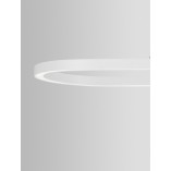 Lampa wisząca LED Ovalis 120cm biała | Decolab24