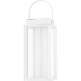 Lampa zewnętrzna solarna na stół Unus LED biała