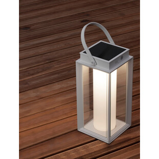 Lampa Ogrodowa Solarna UNUS LED - Biała | Decolab24