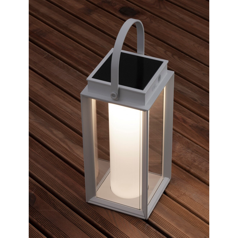 Lampa Ogrodowa Solarna UNUS LED - Biała | Decolab24