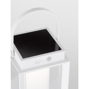 Lampa Ogrodowa Solarna UNUS LED - Biała | Decolab24