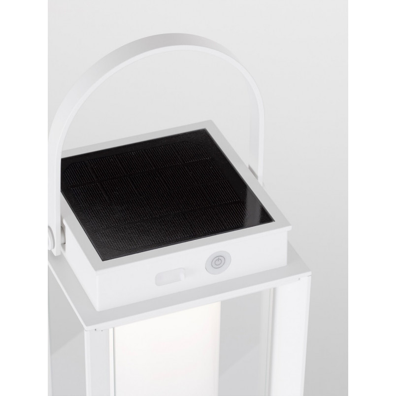 Lampa Ogrodowa Solarna UNUS LED - Biała | Decolab24
