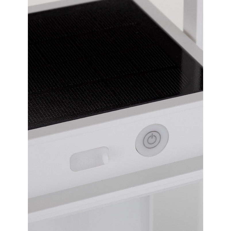 Lampa Ogrodowa Solarna UNUS LED - Biała | Decolab24
