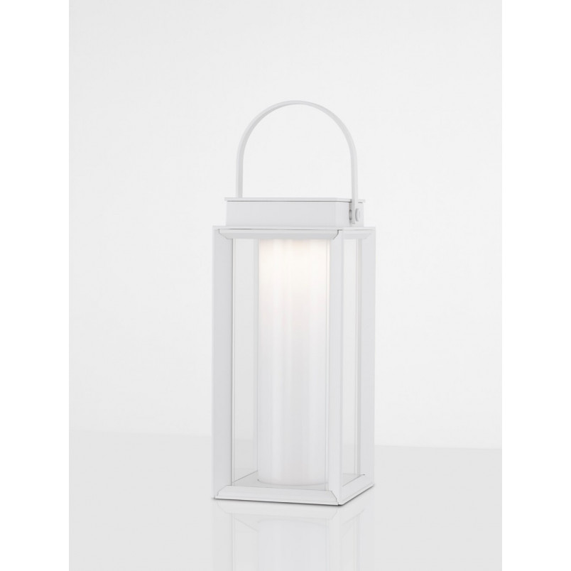 Lampa Ogrodowa Solarna UNUS LED - Biała | Decolab24