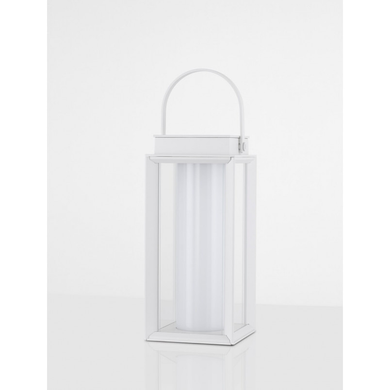 Lampa Ogrodowa Solarna UNUS LED - Biała | Decolab24