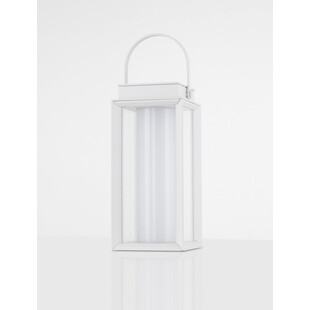 Lampa zewnętrzna solarna na stół Unus LED biała
