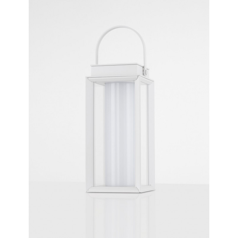 Lampa Ogrodowa Solarna UNUS LED - Biała | Decolab24