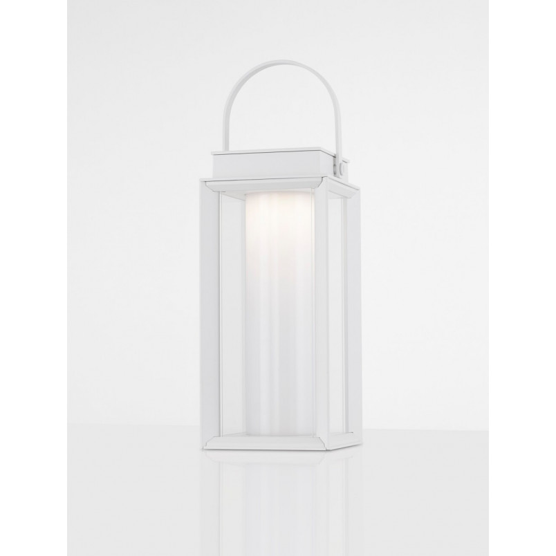 Lampa Ogrodowa Solarna UNUS LED - Biała | Decolab24