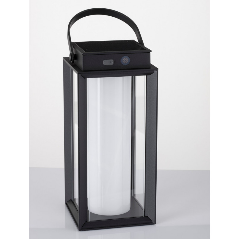 Lampa Ogrodowa Solarna UNUS LED Czarna | Decolab24