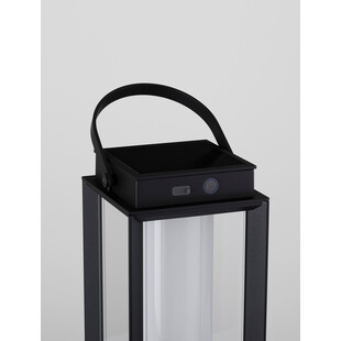Lampa Ogrodowa Solarna UNUS LED Czarna | Decolab24