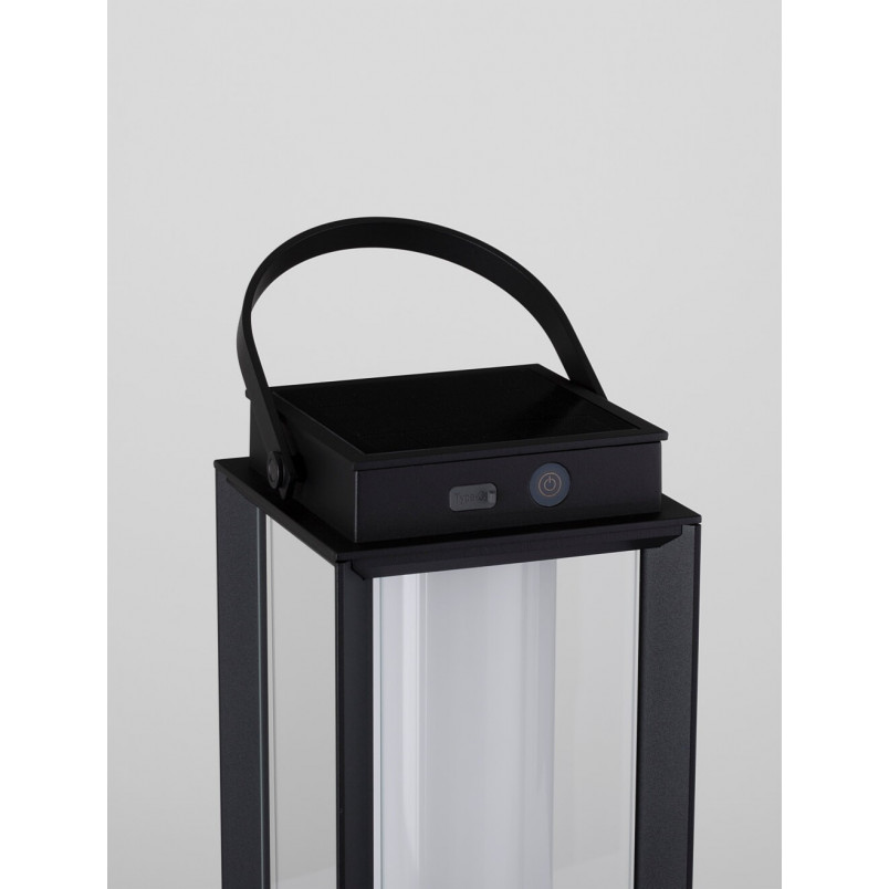 Lampa Ogrodowa Solarna UNUS LED Czarna | Decolab24
