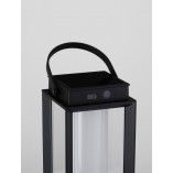 Lampa Ogrodowa Solarna UNUS LED Czarna | Decolab24