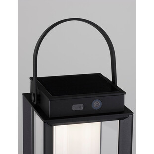 Lampa Ogrodowa Solarna UNUS LED Czarna | Decolab24