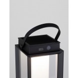 Lampa Ogrodowa Solarna UNUS LED Czarna | Decolab24