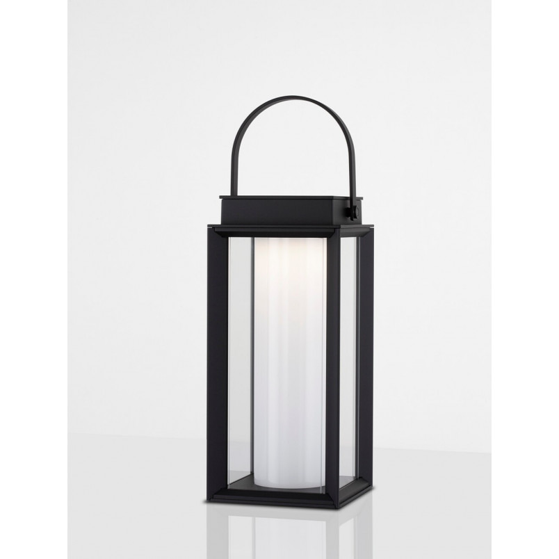 Lampa Ogrodowa Solarna UNUS LED Czarna | Decolab24