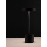 Lampa zewnętrzna stołowa Muno LED 30cm czarna  - oświetlenie tarasu i balkonu