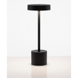 Lampa zewnętrzna stołowa Muno LED 30cm czarna  - oświetlenie tarasu i balkonu