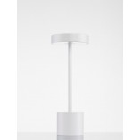 Lampa zewnętrzna stołowa Muno LED 30cm biała  - oświetlenie tarasu i balkonu