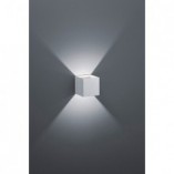 Kinkiet LED Trio Louis - Srebrny, Aluminium | Kup Teraz