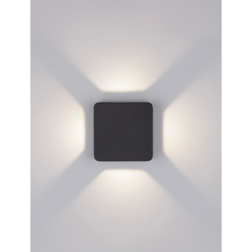 Kinkiet zewnętrzny Moon LED antracyt | Decolab24