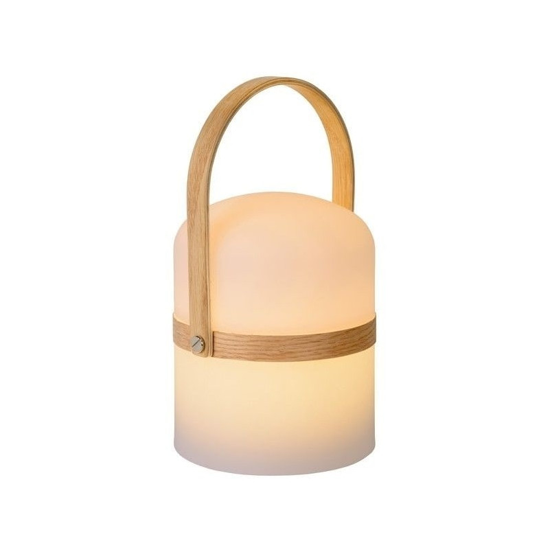 Lampa zewnętrzna LED Joe - Biała Lucide | Ogród i Taras