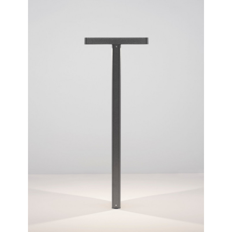 Słupek LED antracyt | Lampa ogrodowa Row LED Double 65cm
