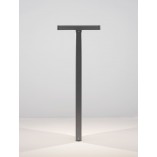 Słupek LED antracyt | Lampa ogrodowa Row LED Double 65cm