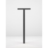 Słupek LED antracyt | Lampa ogrodowa Row LED Double 65cm