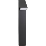 Słupek ogrodowy LED Spart 80cm czarny - Decolab24