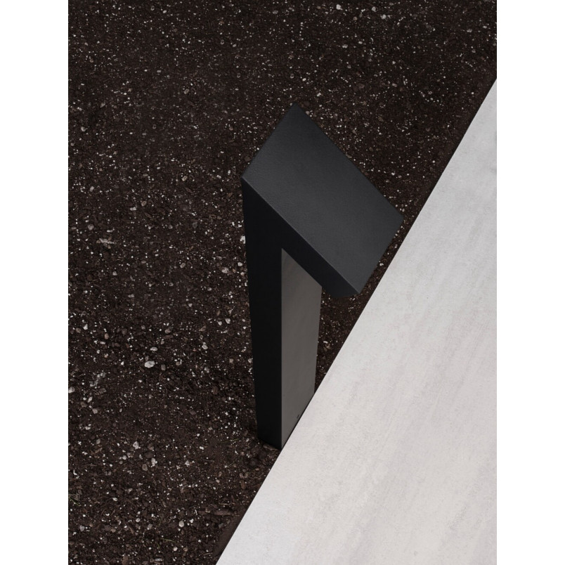 Słupek ogrodowy LED Spart 80cm czarny - Decolab24