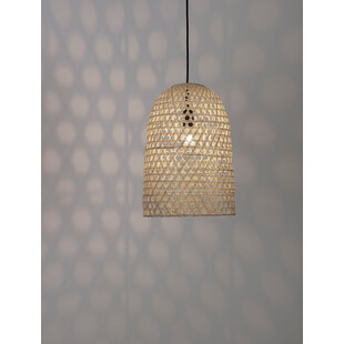 Lampa wisząca rattanowa Boho Saparua Long 30cm - Decolab24