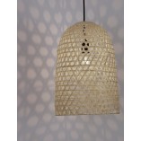 Lampa wisząca rattanowa Boho Saparua Long 30cm - Decolab24