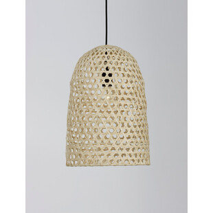 Lampa wisząca rattanowa Boho Saparua Long 30cm - Decolab24